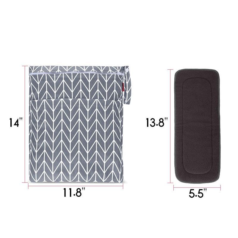 Bamboo Fleece Diaper Inserts-Diaper Reusable