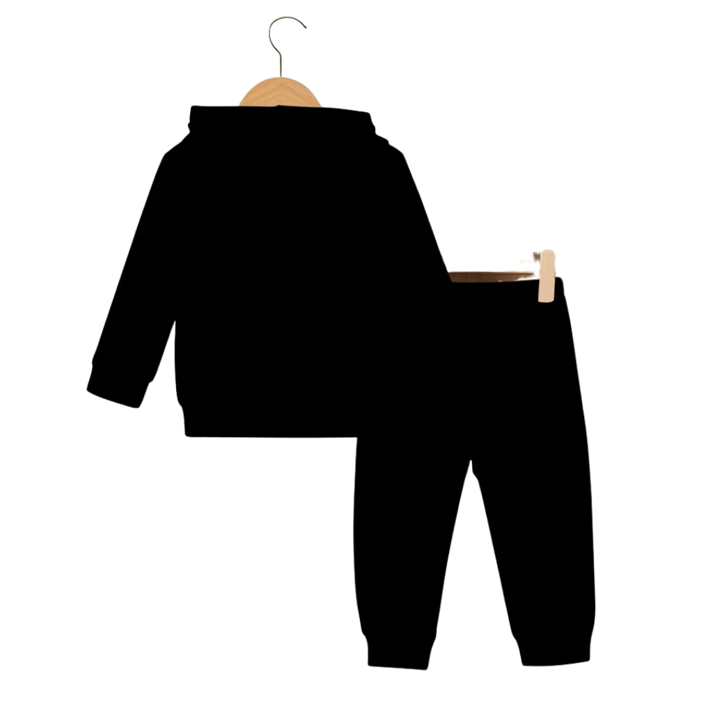 Dinosaur Graphic Printed Hoodie And Pants Set For Toddler Boys