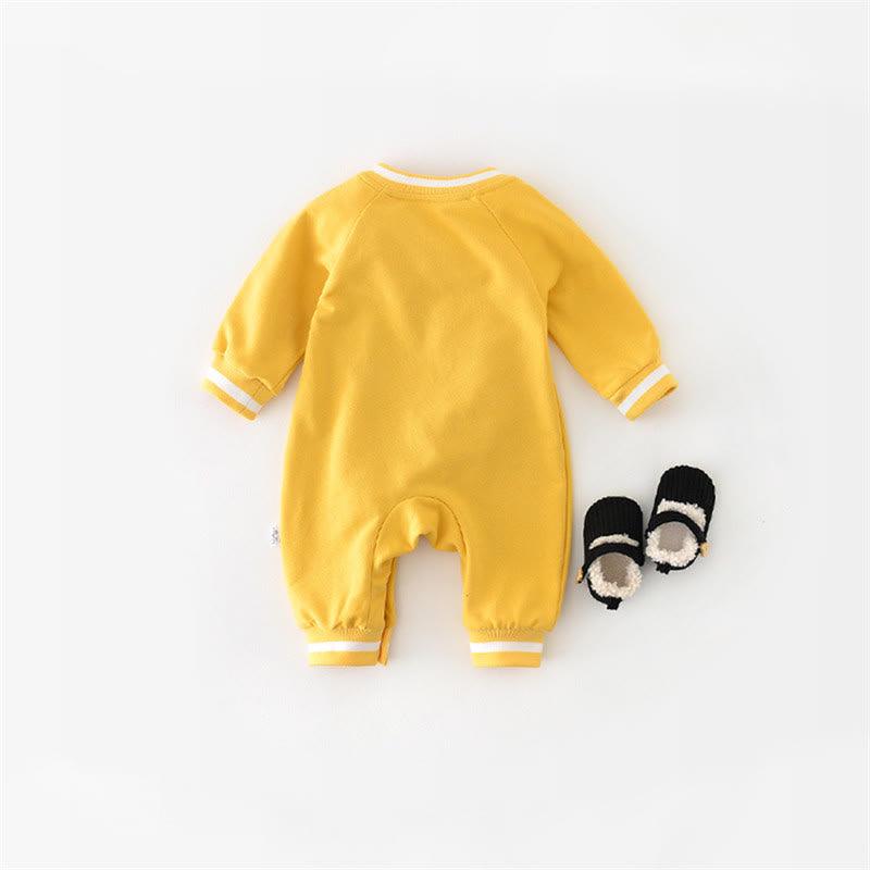 Duck Baby Sweatshirt Romper-Diaper Reusable