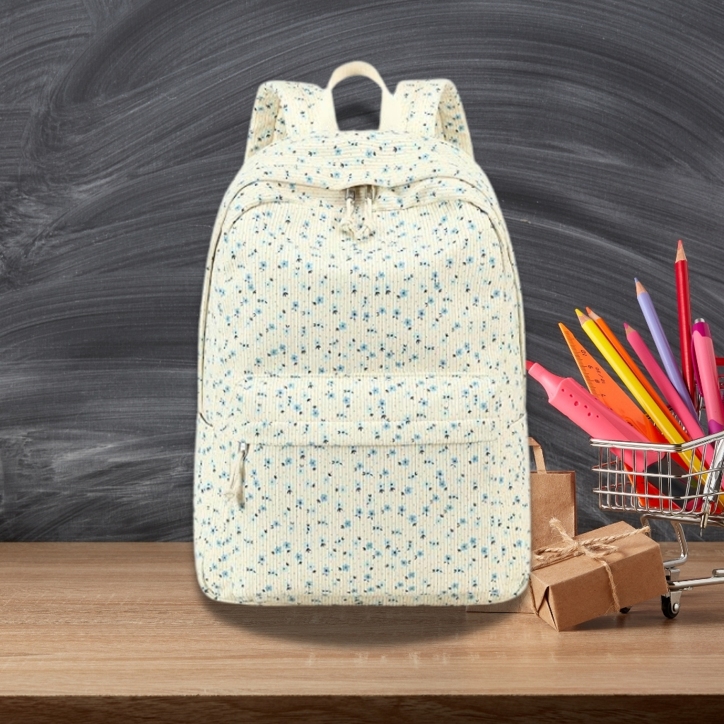 Elementary Corduroy Backpack