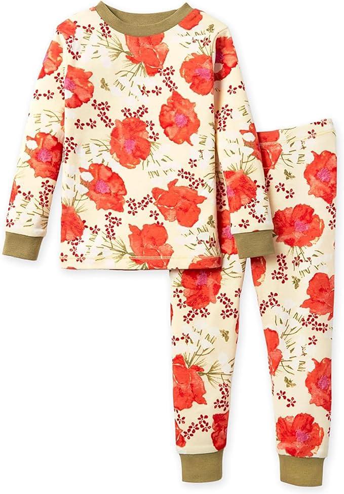 Fruit And Butterfly Pattern Pajamas Set-Diaper Reusable
