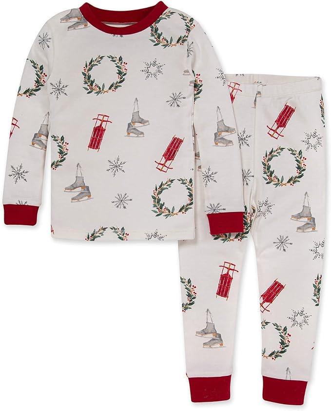 Fruit And Butterfly Pattern Pajamas Set-Diaper Reusable