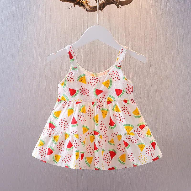 Vintage Gingham Summer Dress-Diaper Reusable