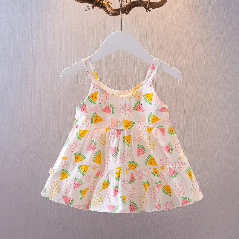 Vintage Gingham Summer Dress-Diaper Reusable