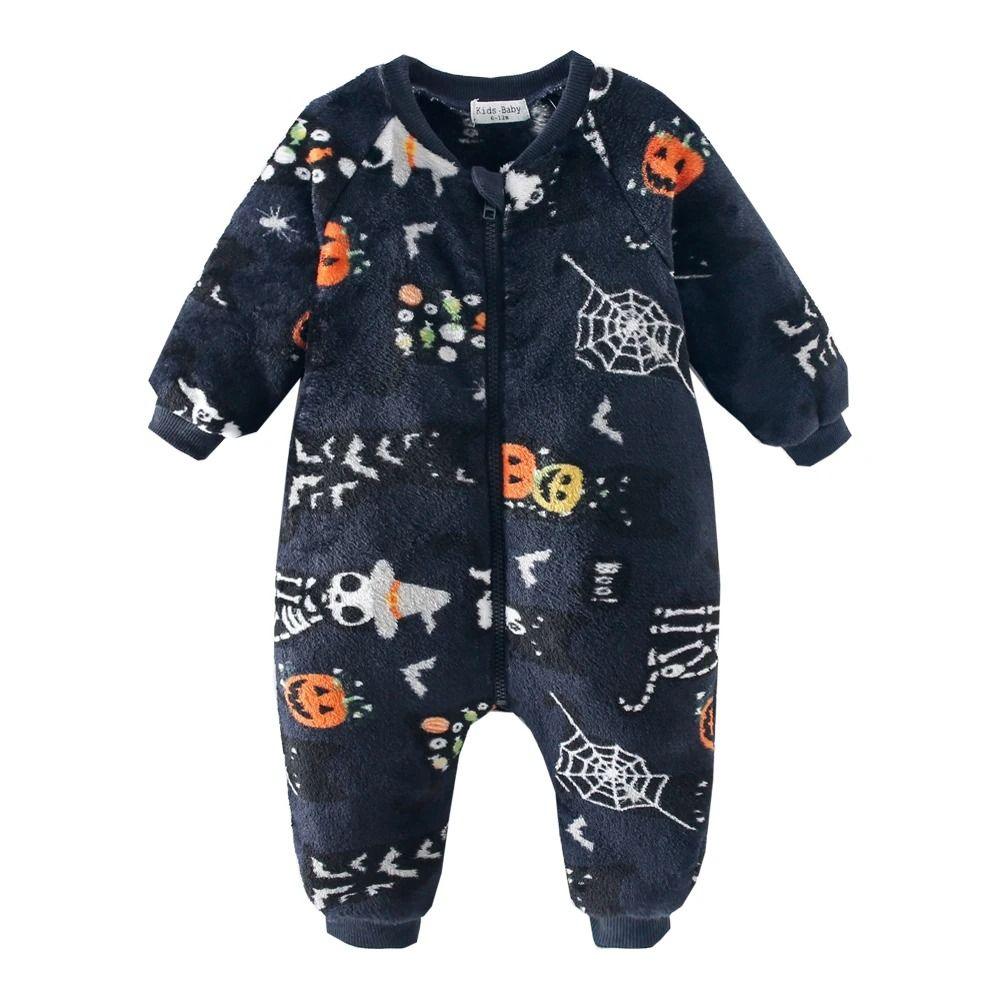 Halloween Pumpkin Romper Suit-Diaper Reusable