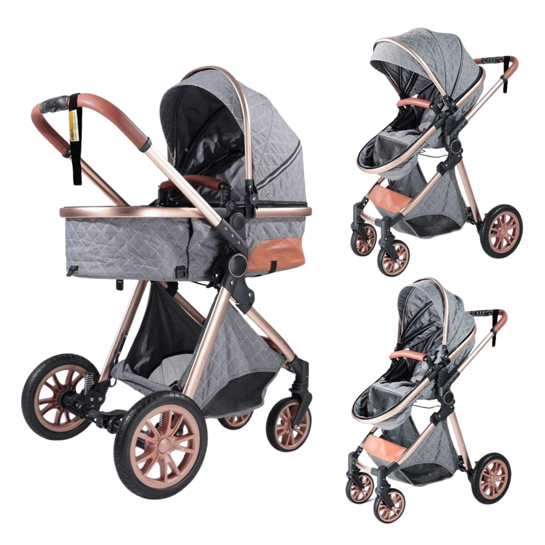 High Landscape Bidirectional Folding Travel Stroller