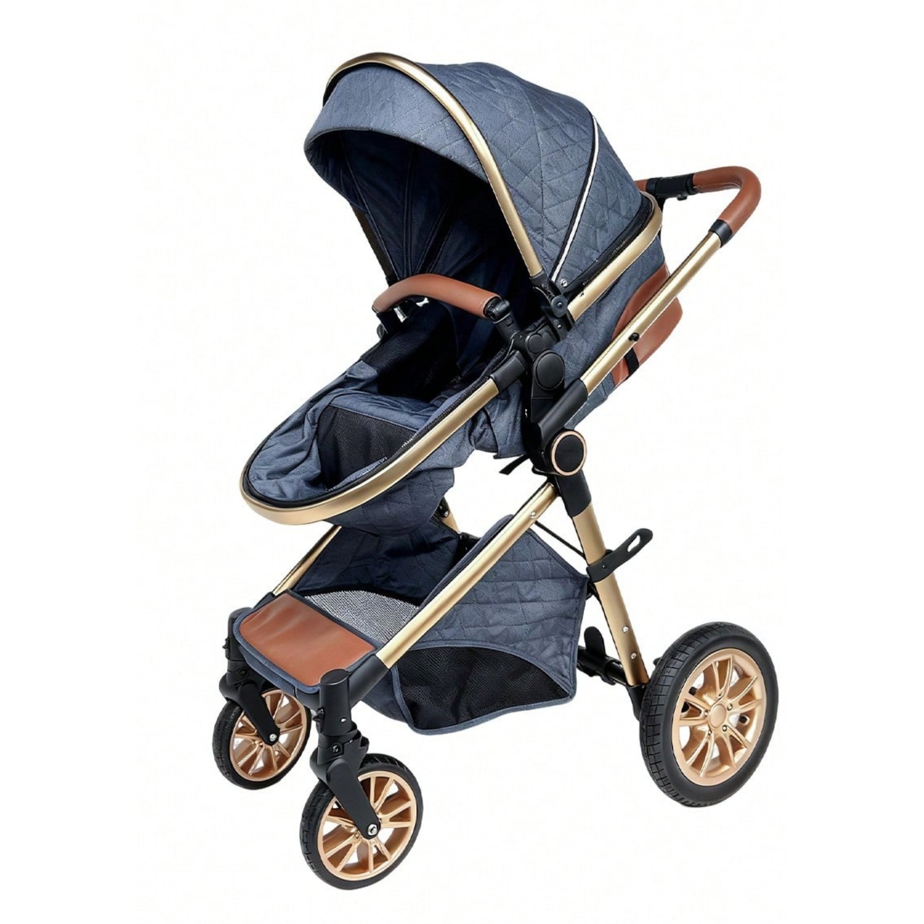 High Landscape Bidirectional Folding Travel Stroller
