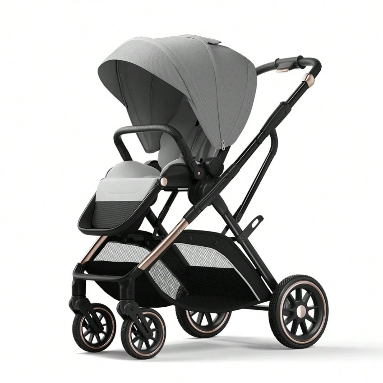 High Landscape Convertible Newborn Pushchair Stroller