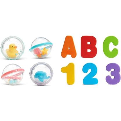 Interactive Bath Time Toys Splash Learn And Play With Every Soak-Diaper Reusable