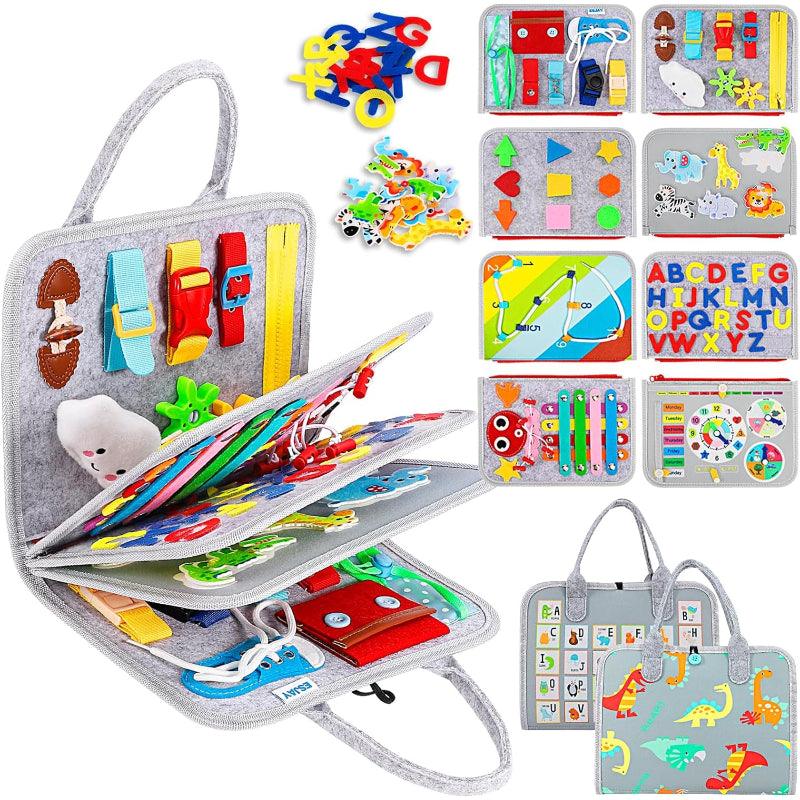 Interactive Educational Busy Book-Diaper Reusable