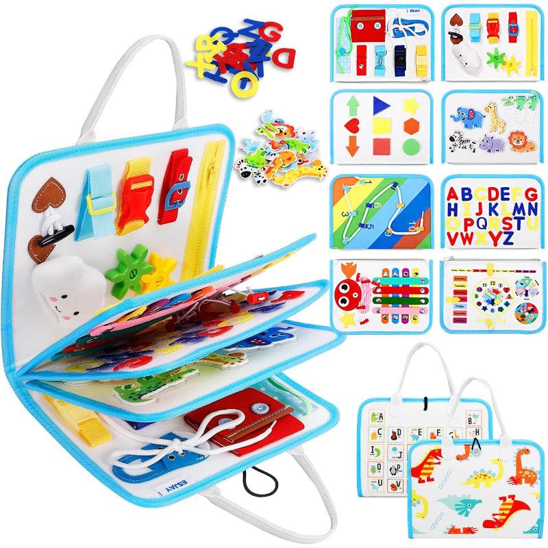 Interactive Educational Busy Book-Diaper Reusable