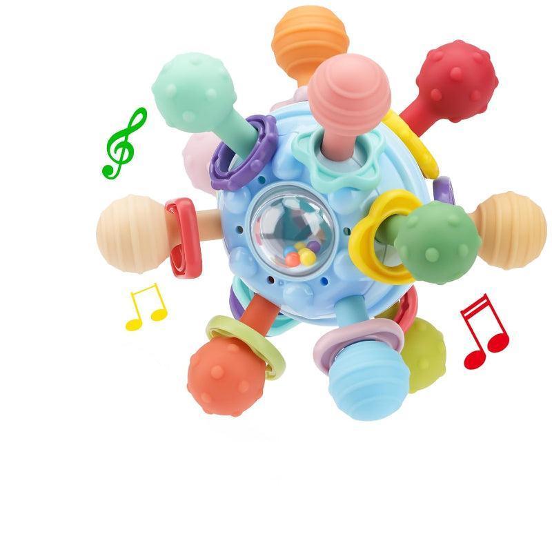 Interactive Baby Teething Ball For Support Babys Growth-Diaper Reusable