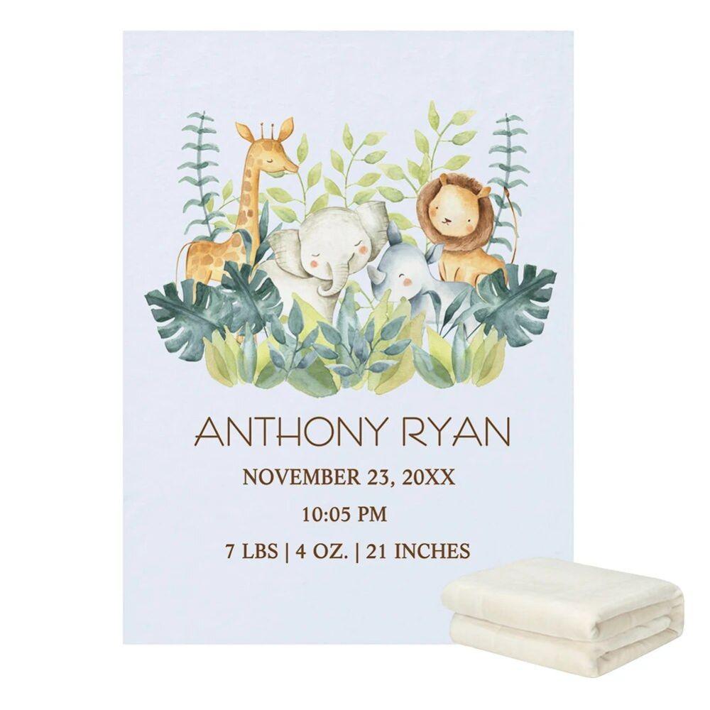 Jungle Animals Bedding Set-Diaper Reusable