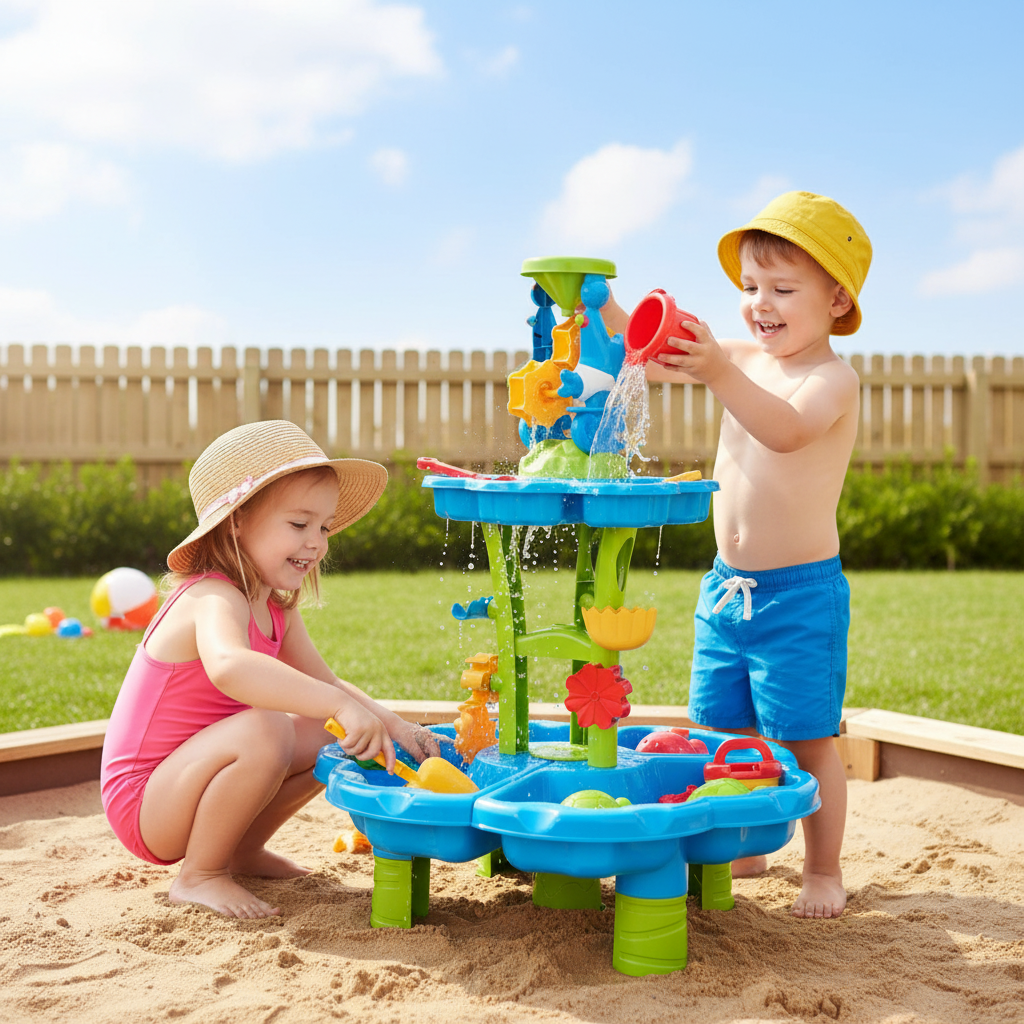 Kids Flower Water Table For Toddlers