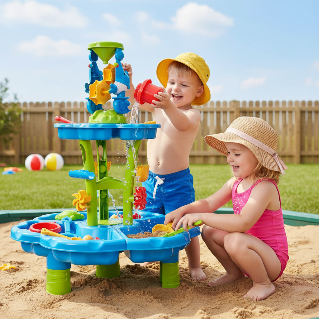 Kids Flower Water Table For Toddlers