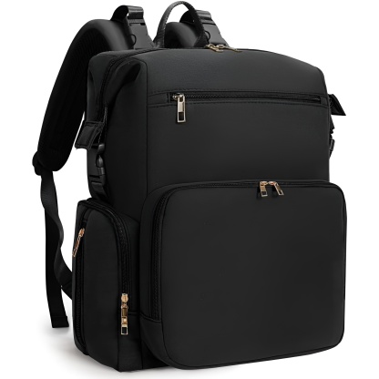 Large Travel Diaper Bag With Waterproof Material And Organised Compartments 