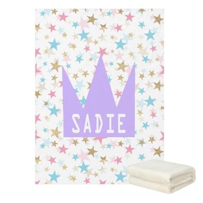 Little Star Personalized Blanket-Diaper Reusable