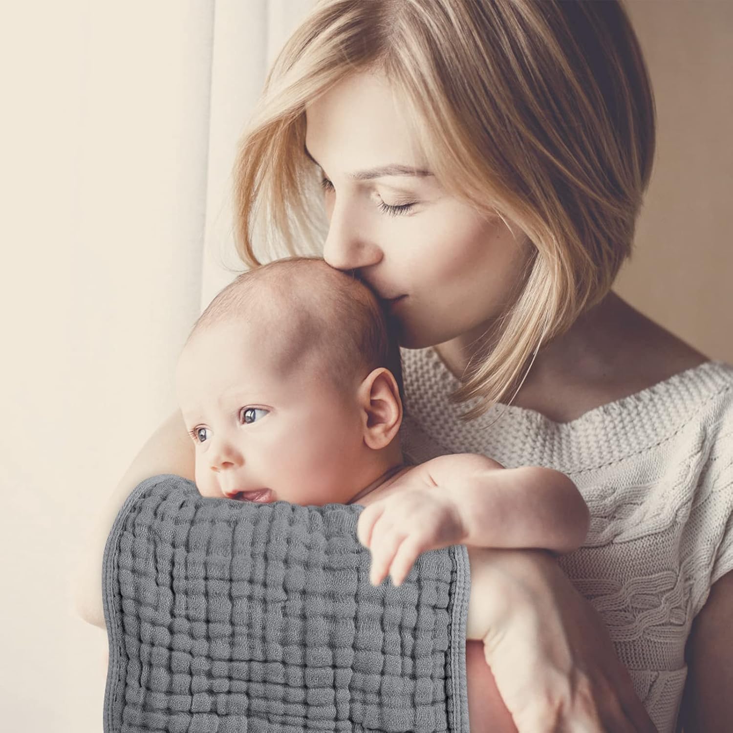 Soft Muslin Burping Cloths For Everyday Use-Diaper Reusable