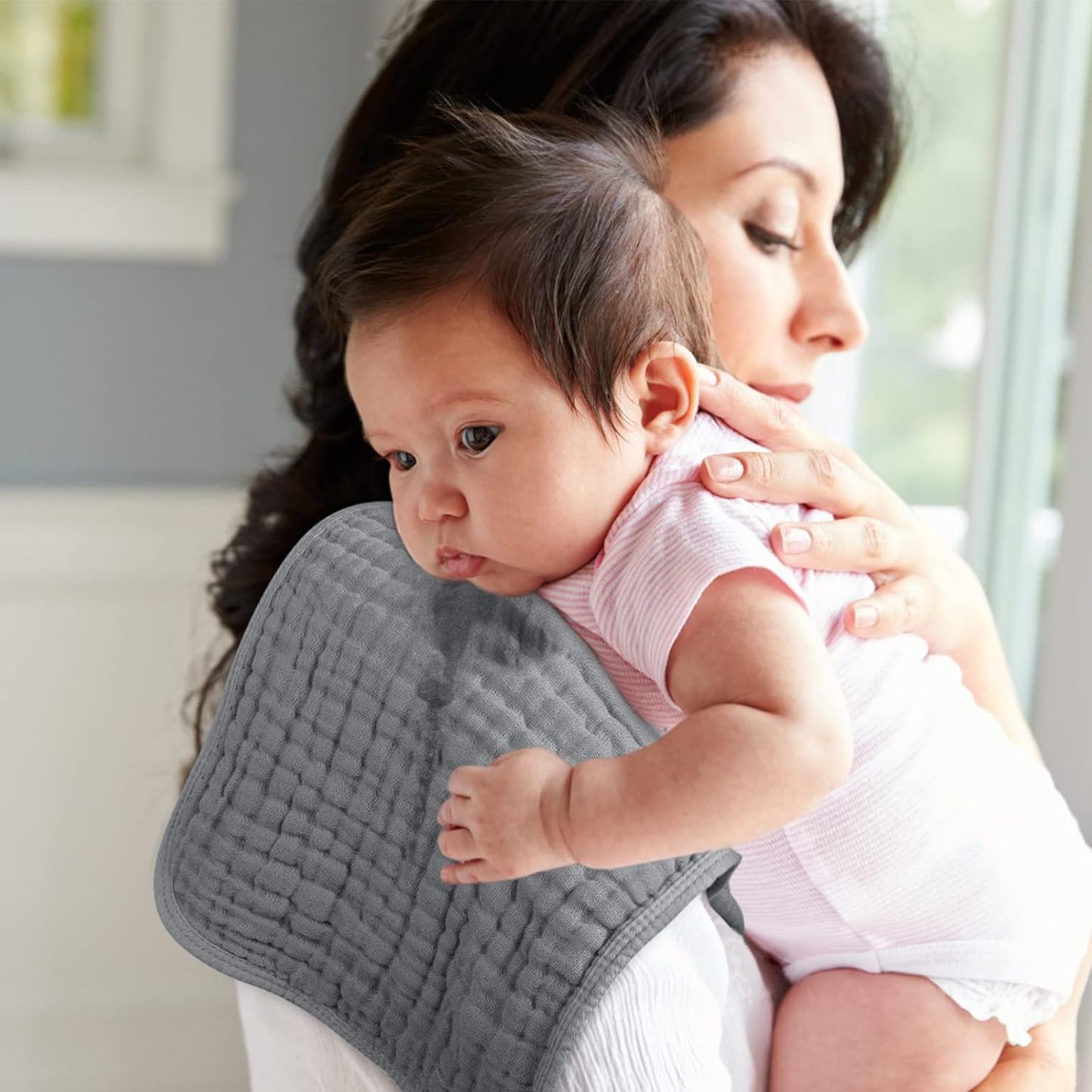 Soft Muslin Burping Cloths For Everyday Use-Diaper Reusable