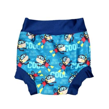 Leakproof Newborn Swimming Diaper High Waist Pants-Diaper Reusable