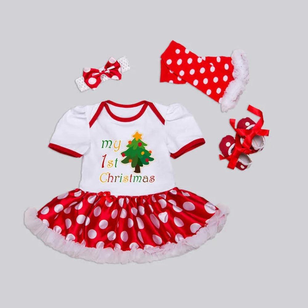First Christmas Outfit Set-Diaper Reusable