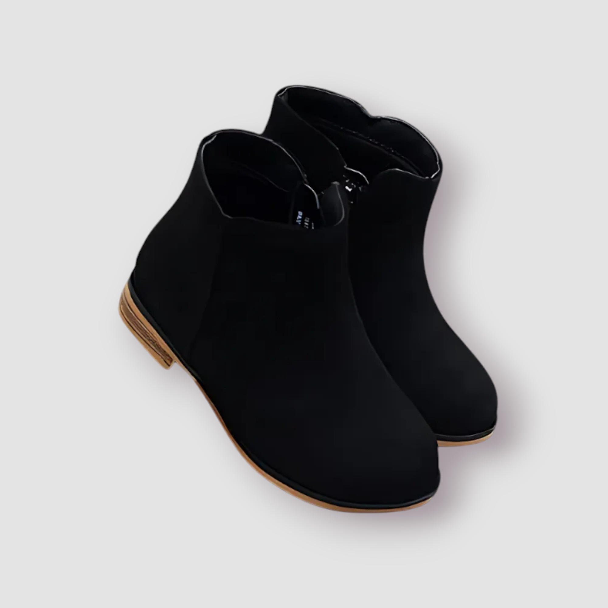 Suede Zipper Boots For Toddlers