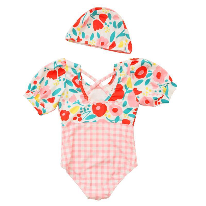 Pink Baby Girl Swimwear-Diaper Reusable