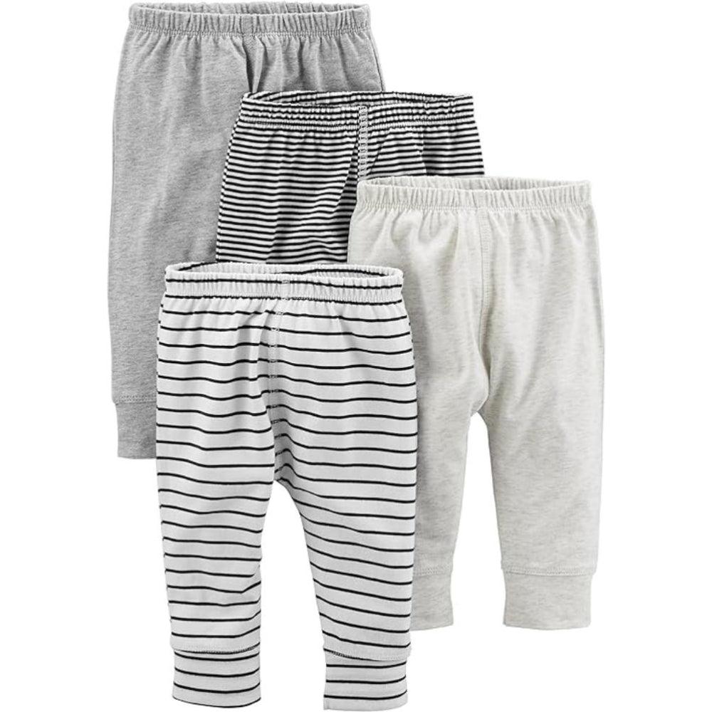 Pack Of 4 Unisex Baby Cotton Pants-Diaper Reusable