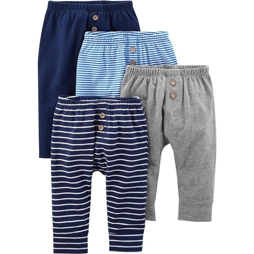 Pack Of 4 Unisex Baby Cotton Pants-Diaper Reusable