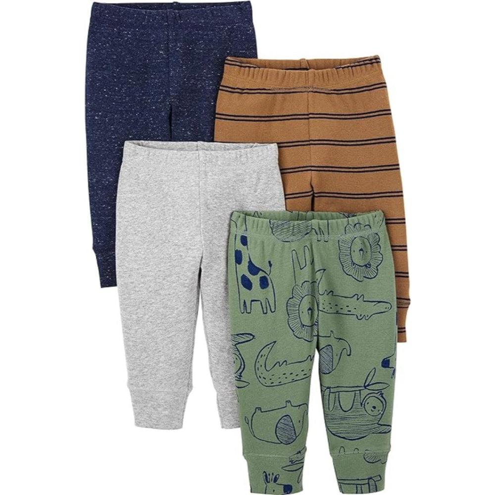 Pack Of 4 Unisex Baby Cotton Pants-Diaper Reusable