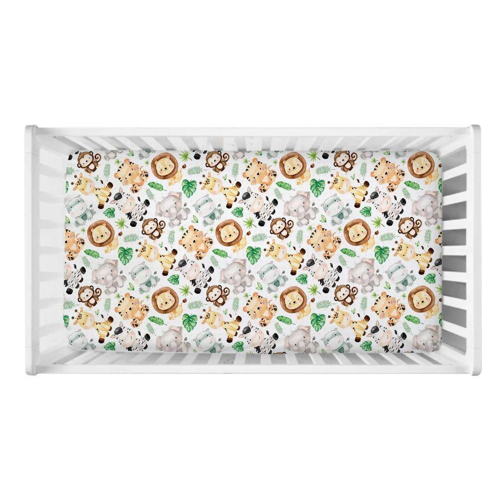 Jungle Animals Crib Set-Diaper Reusable