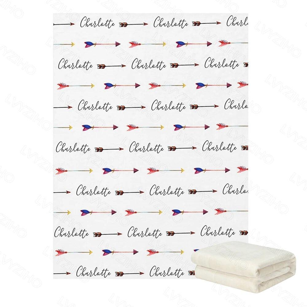 Custom Name Blanket-Diaper Reusable