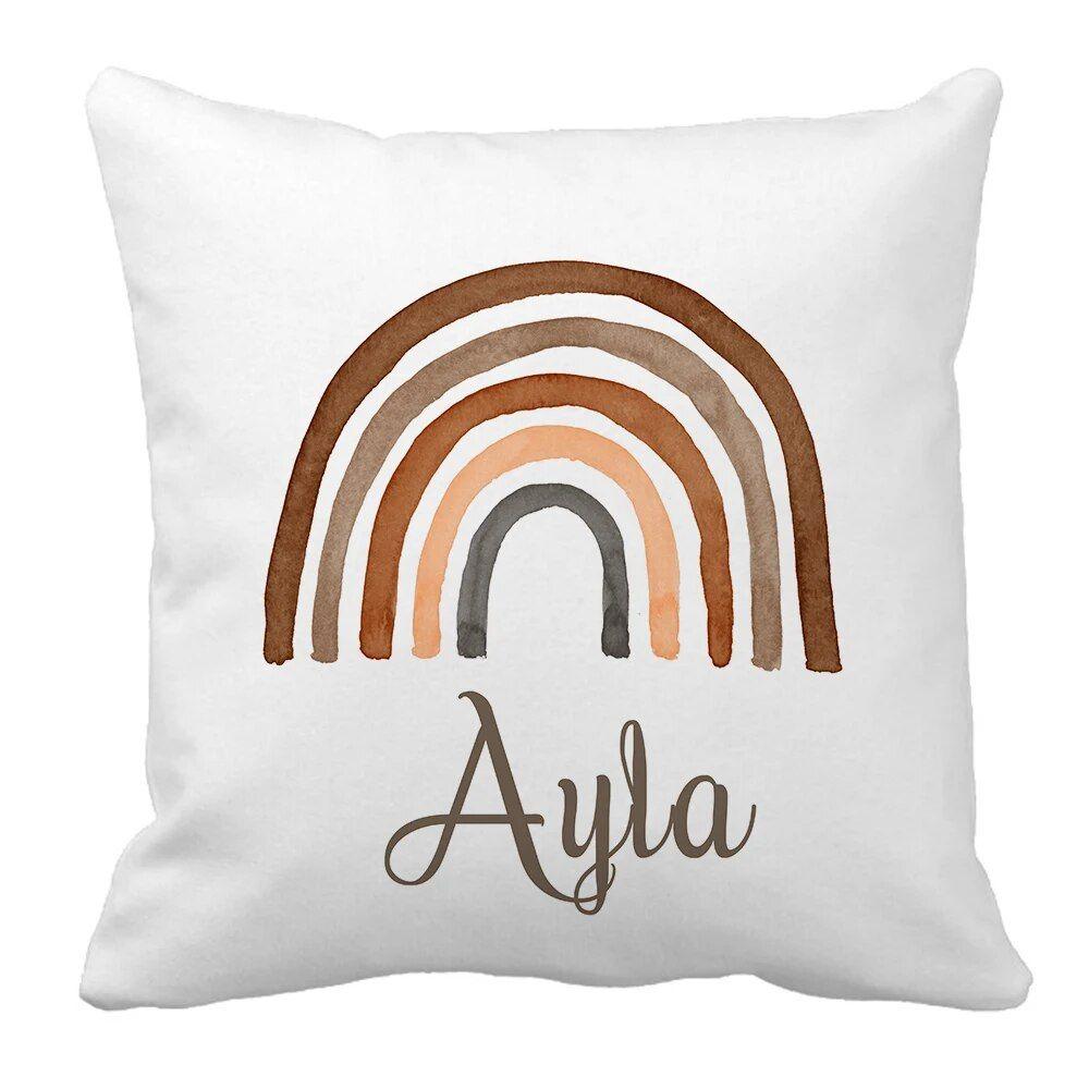 Personalized Boho Rainbow Bedding-Diaper Reusable
