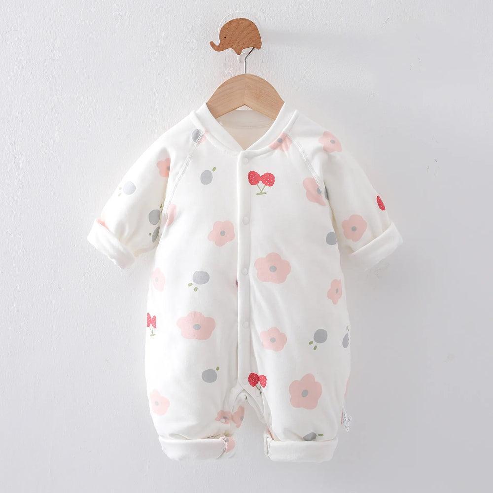 Printed Cotton Jumpsuit Romper-Diaper Reusable