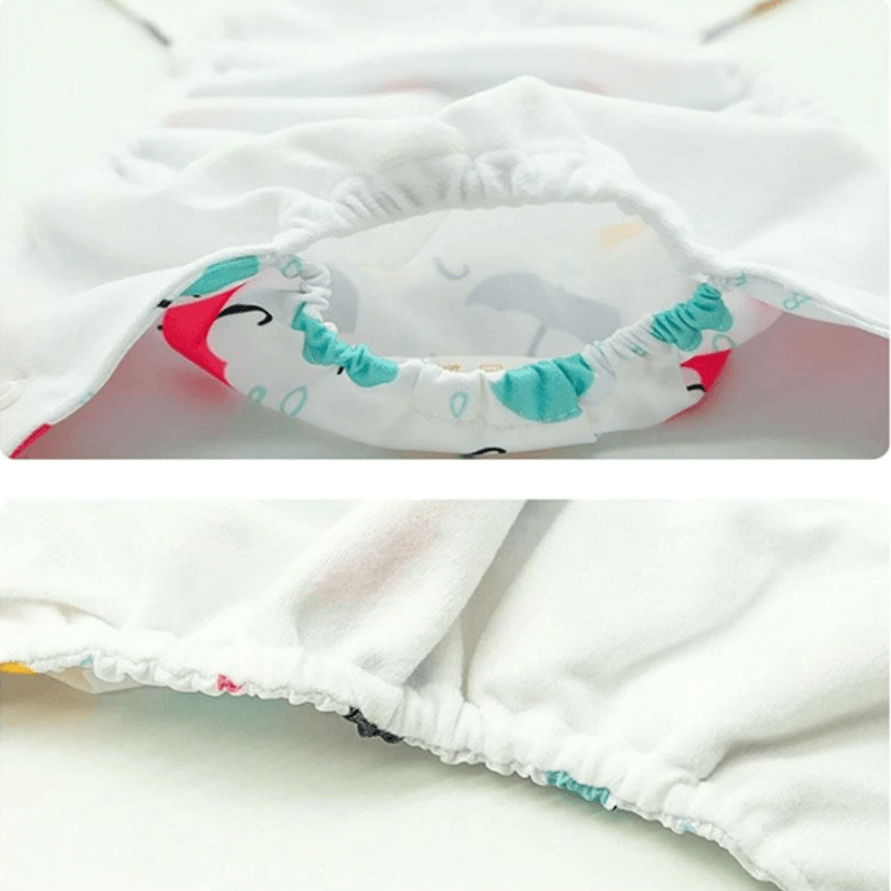 4 Pack Reusable Diapers For 0 To 2 Year Old Babies and Toddlers-Diaper Reusable
