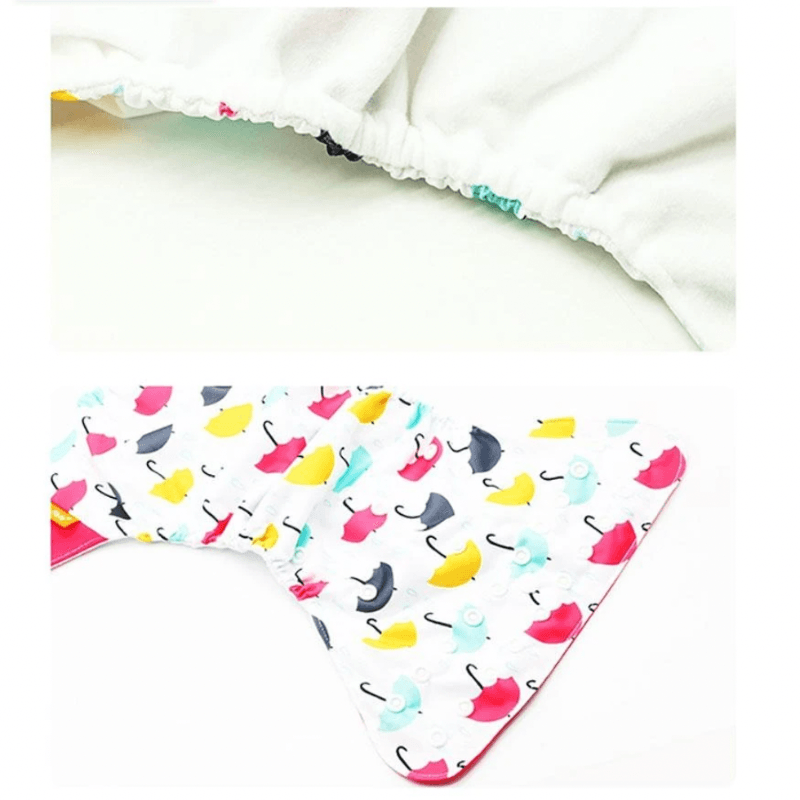 4 Pack Reusable Diapers For 0 To 2 Year Old Babies and Toddlers-Diaper Reusable