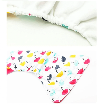 4 Pack Reusable Diapers For 0 To 2 Year Old Babies and Toddlers-Diaper Reusable