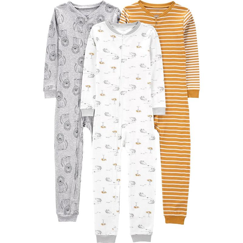 Baby Playful Patterns Pajamas-Diaper Reusable