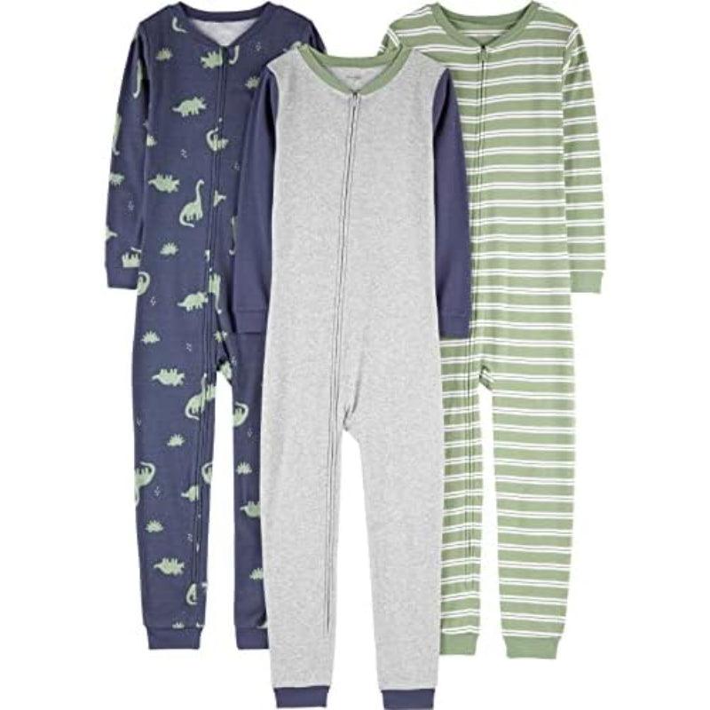 Baby Playful Patterns Pajamas-Diaper Reusable
