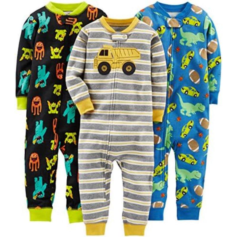 Baby Playful Patterns Pajamas-Diaper Reusable