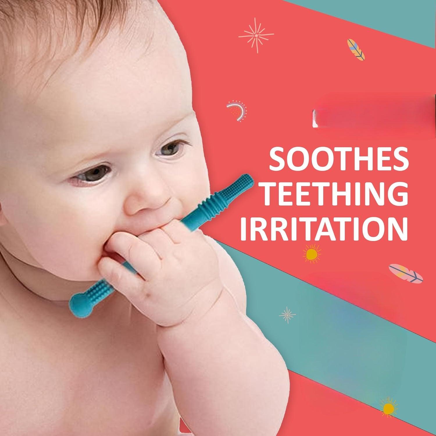 Super Soft Teethers Sticks  For Growing Smiles-Diaper Reusable