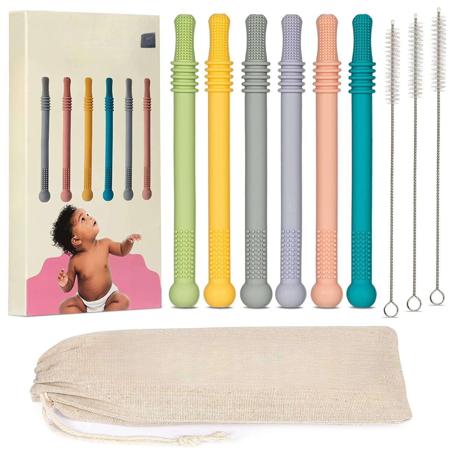 Super Soft Teethers Sticks  For Growing Smiles-Diaper Reusable