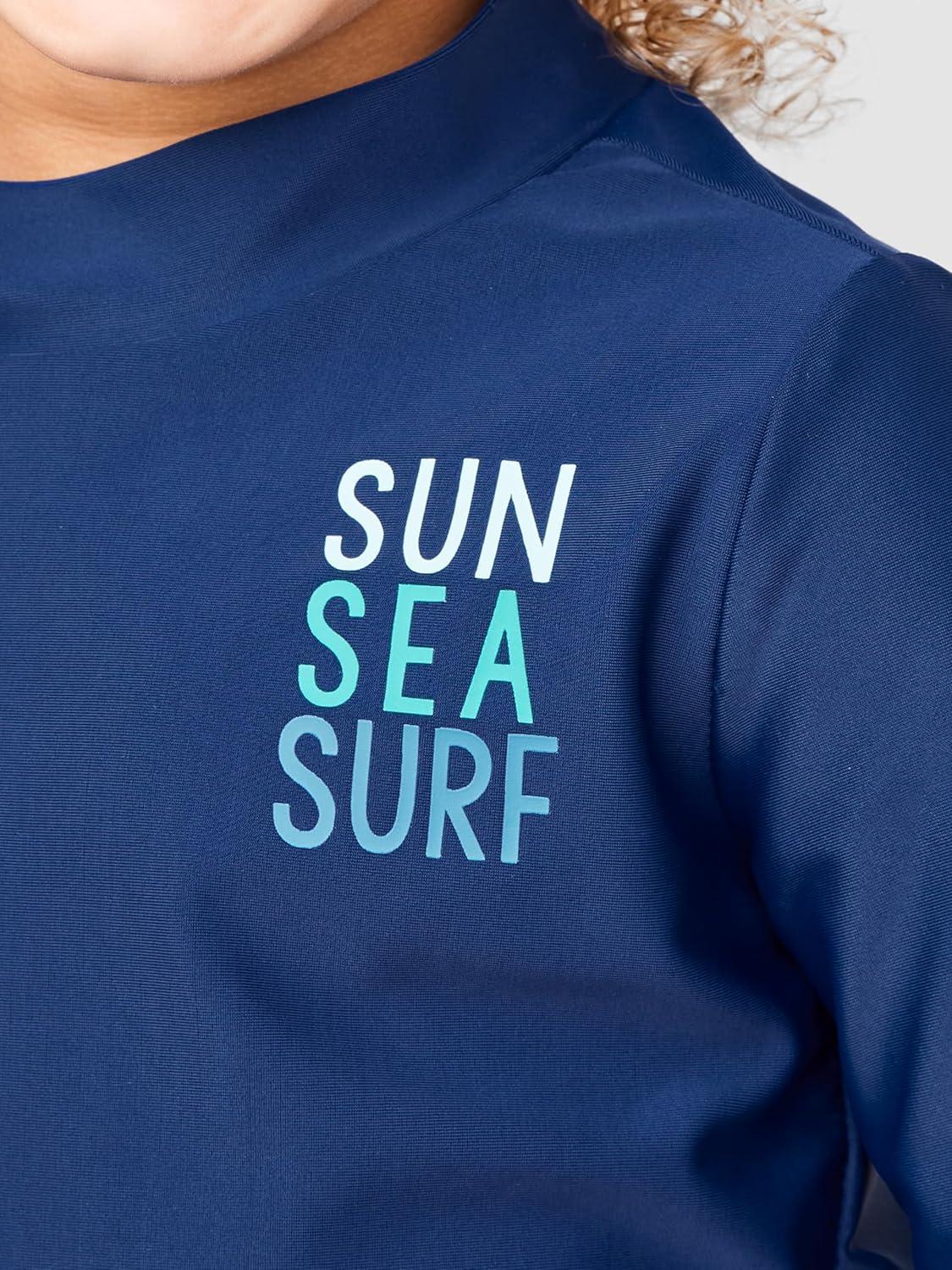 Swimsuit Trunk And Rashguard Set-Diaper Reusable