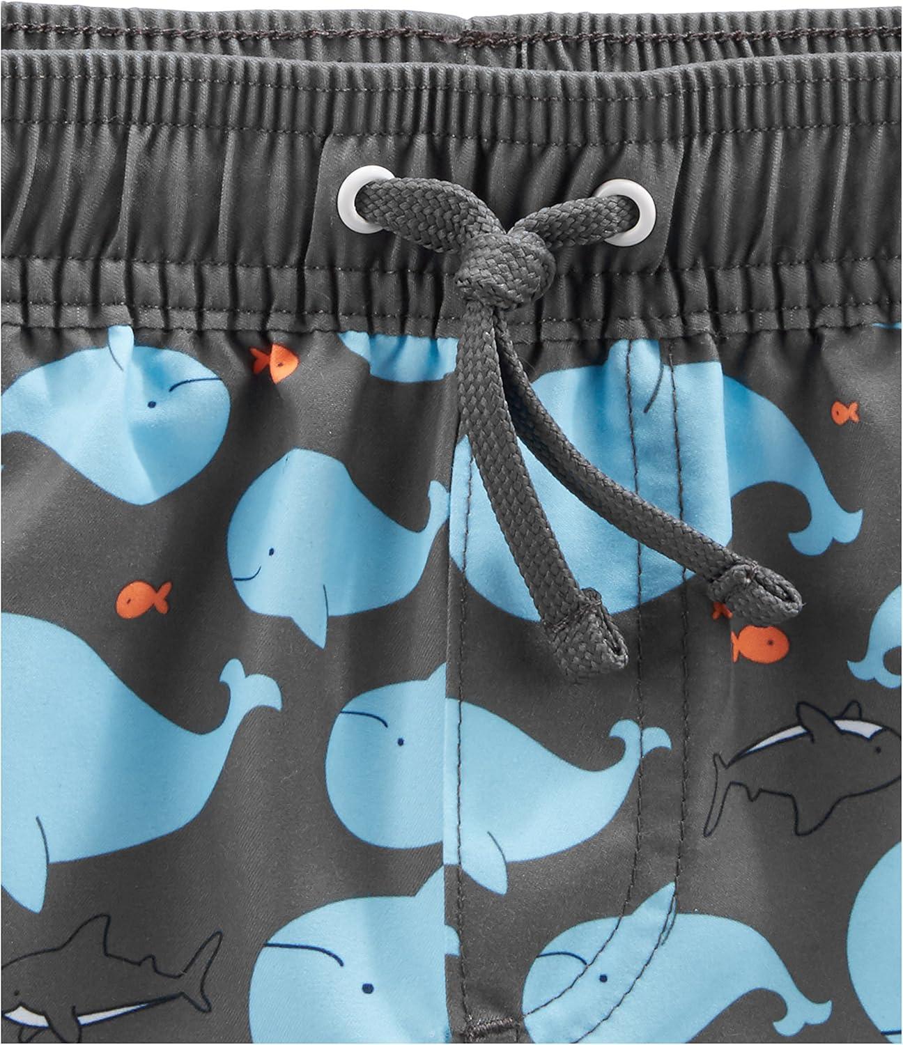 Swimsuit Trunk And Rashguard Set-Diaper Reusable