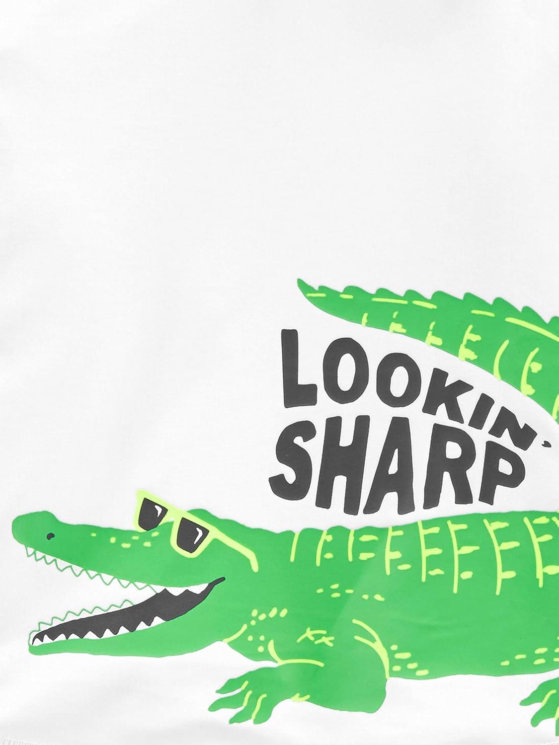 Swimsuit Trunk And Rashguard Set-Diaper Reusable