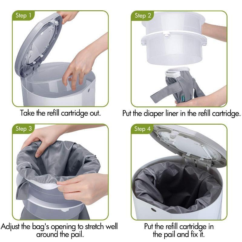 Elastic Edge Diaper Wetbag-Diaper Reusable