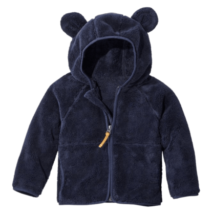 Teddy Themed Fleece Jacket-Diaper Reusable