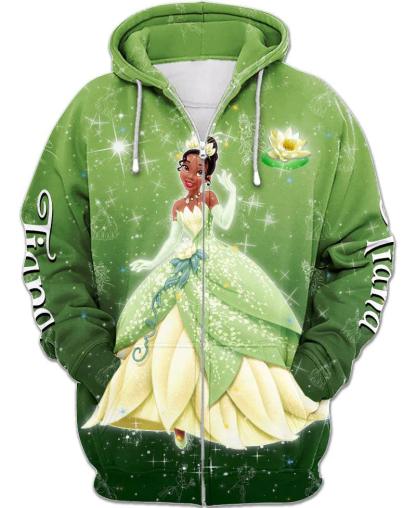 Children Tiana Zip Up Hoodie-Diaper Reusable