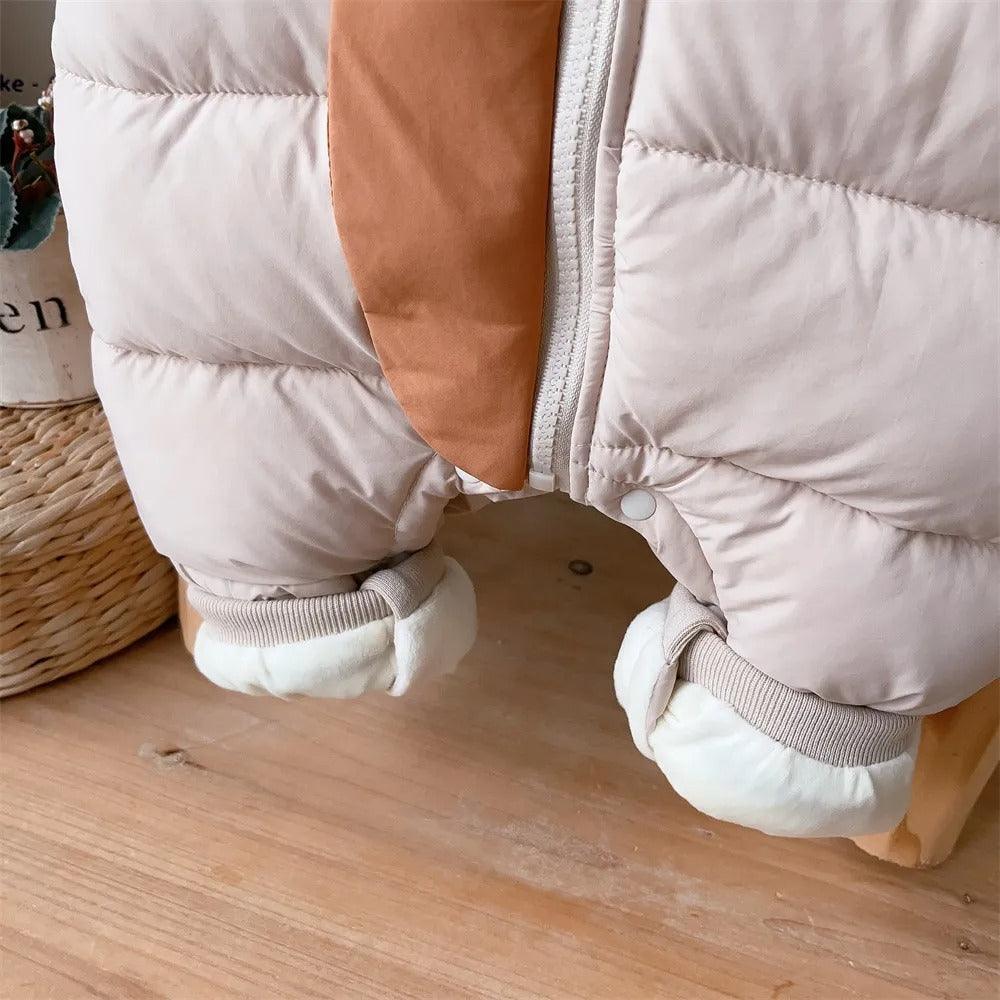 Outdoor Hooded Toddler Jacket-Diaper Reusable