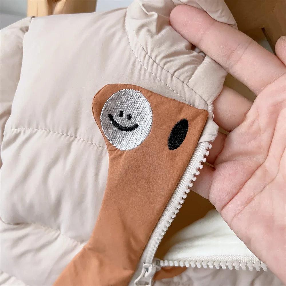Outdoor Hooded Toddler Jacket-Diaper Reusable